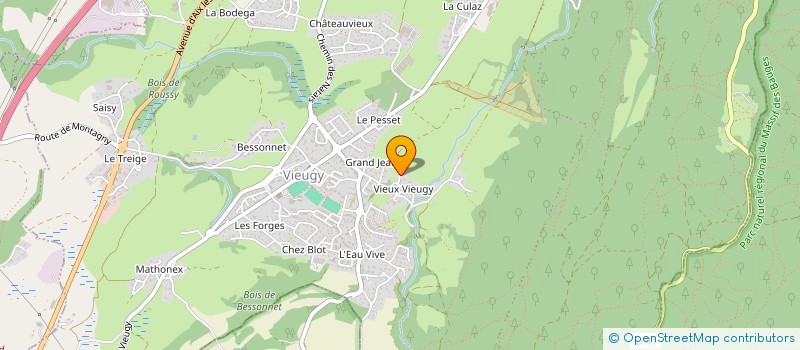 localisation de l'entreprise GAEC LES GEAIS à ANNECY