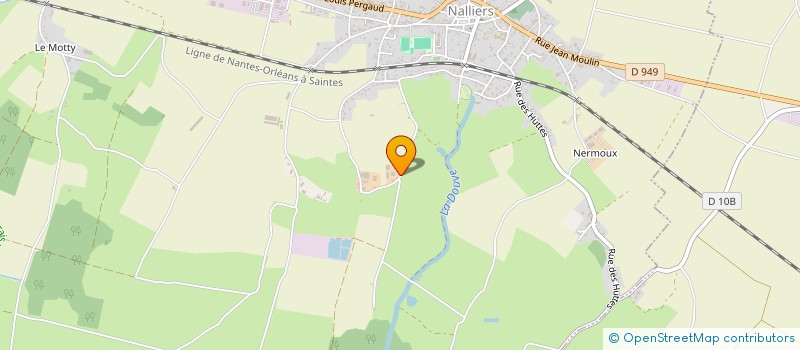 localisation de l'entreprise GAEC LES GRANDS PRES à NALLIERS