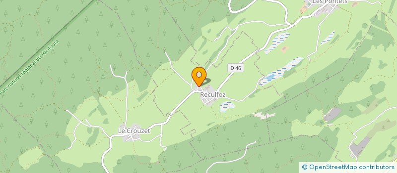 localisation de l'entreprise GAEC LES HELOIMES à RECULFOZ