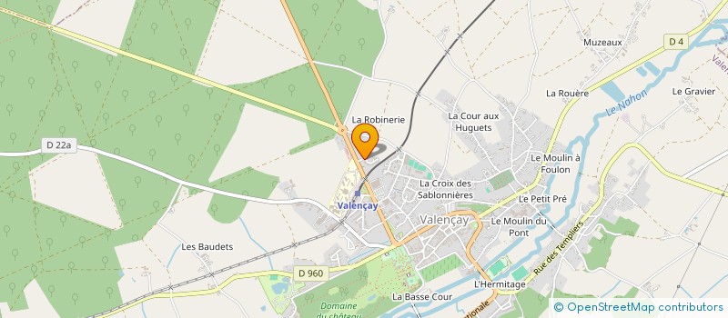 localisation de l'entreprise GAEC LES HERAULTS à VILLENTROIS-FAVEROLLES-EN-BERRY