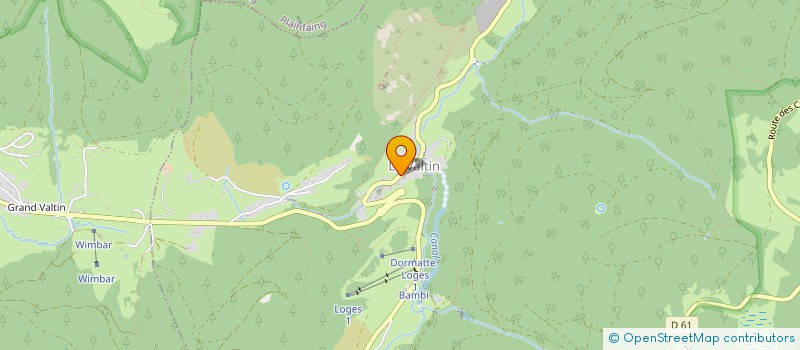 localisation de l'entreprise GAEC LES HERBES DU VALTIN  LE VALTIN