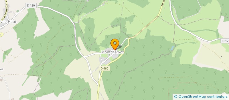 localisation de l'entreprise GAEC LES JARDINS DES 3 PROVINCES à MONTCHARVOT