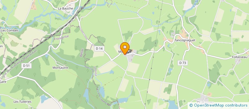 localisation de l'entreprise GAEC LES JARDINS MARAICHERS DE MONTOYS à FURSAC