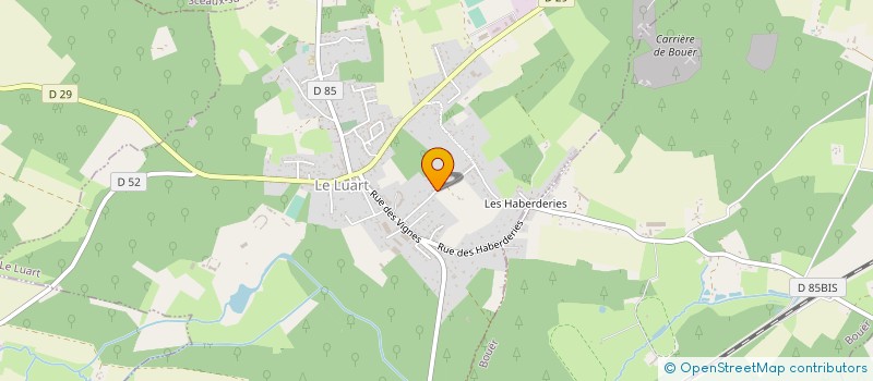 localisation de l'entreprise GAEC LES LUARTS à DOLLON