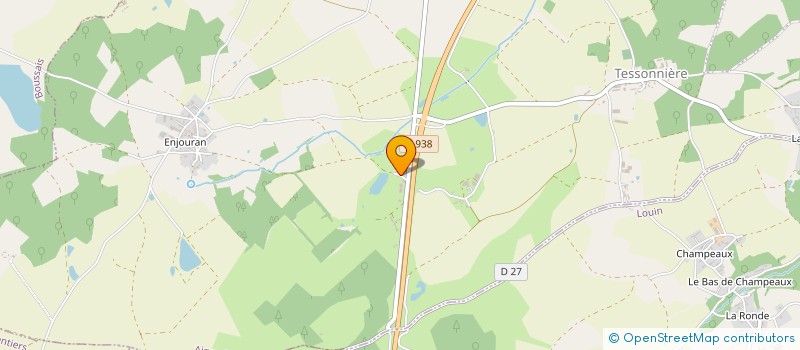 localisation de l'entreprise GAEC LES LUNEAUX  AIRVAULT