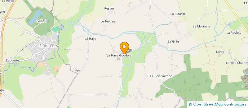 localisation de l'entreprise GAEC LES MARAIS à GAEL