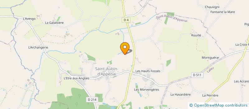 localisation de l'entreprise GAEC LES PEROUSEAUX à MARCHEMAISONS