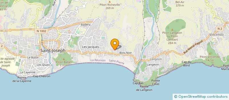 localisation de l'entreprise GAEC LES PORCELETS DU SUD à SAINT-JOSEPH