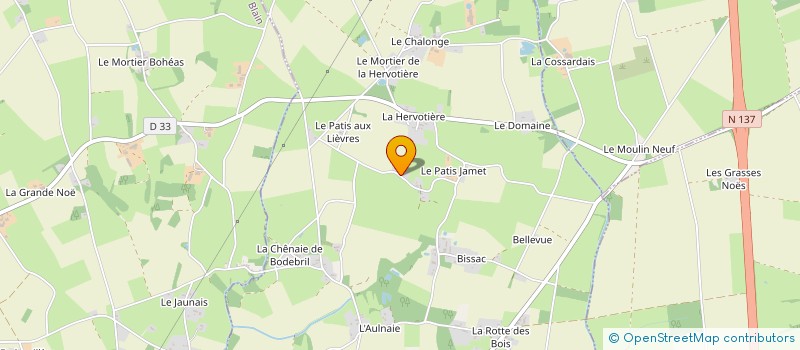 localisation de l'entreprise GAEC LES QUATRE SAISONS  HERIC
