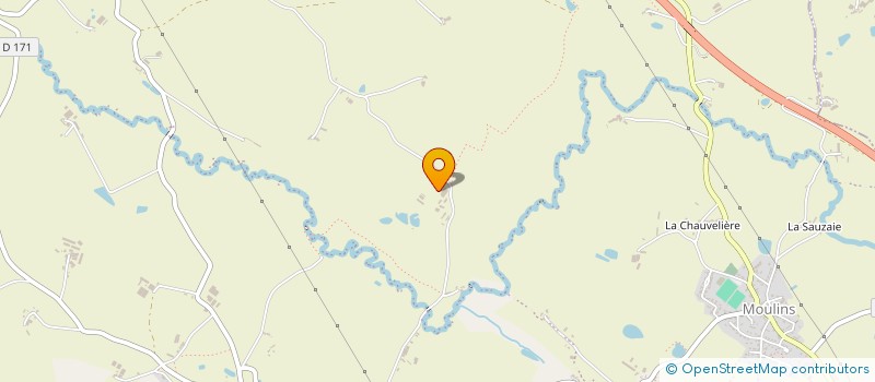 localisation de l'entreprise GAEC LES RIVAGES  MAULEON