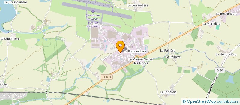localisation de l'entreprise GAEC LES ROCHERS à ROCHE SUR YON (LA)