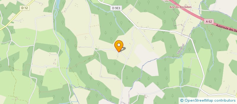 localisation de l'entreprise GAEC LES RUCHERS DE LA BASSANNE à SAVIGNAC