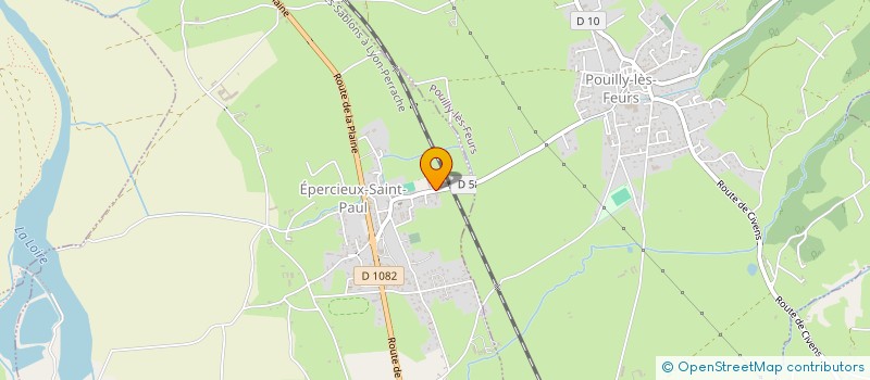 localisation de l'entreprise GAEC LES SERRES DES VARENNES  EPERCIEUX-SAINT-PAUL