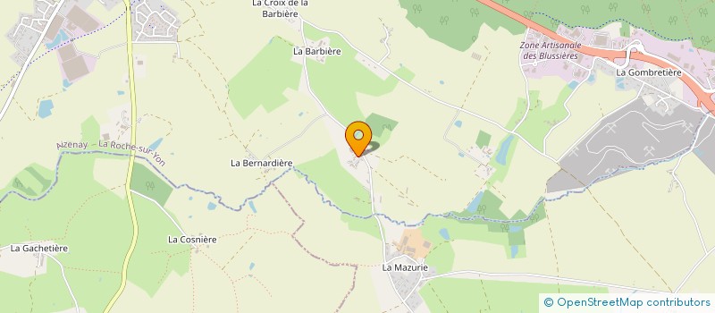 localisation de l'entreprise GAEC LES TOURTERELLES à AIZENAY