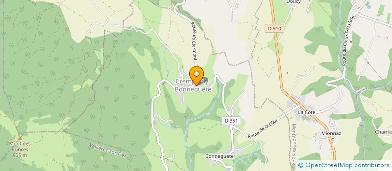 localisation de l'entreprise GAEC LES TROIS BORNES à CREMPIGNY-BONNEGUETE