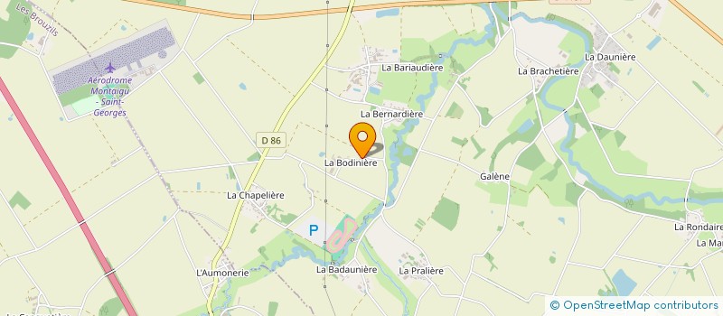 localisation de l'entreprise GAEC LES TROIS CHENES à MONTAIGU-VENDEE