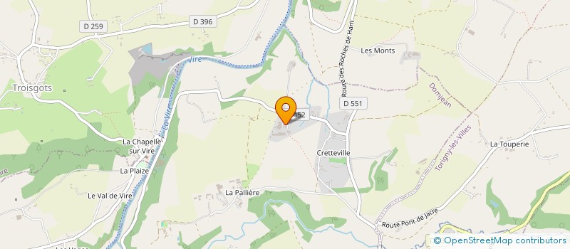 localisation de l'entreprise GAEC LESOUEF à DOMJEAN