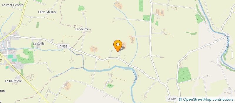 localisation de l'entreprise GAEC LETOURNEUR REINAUDO à SAINT-FRAIMBAULT
