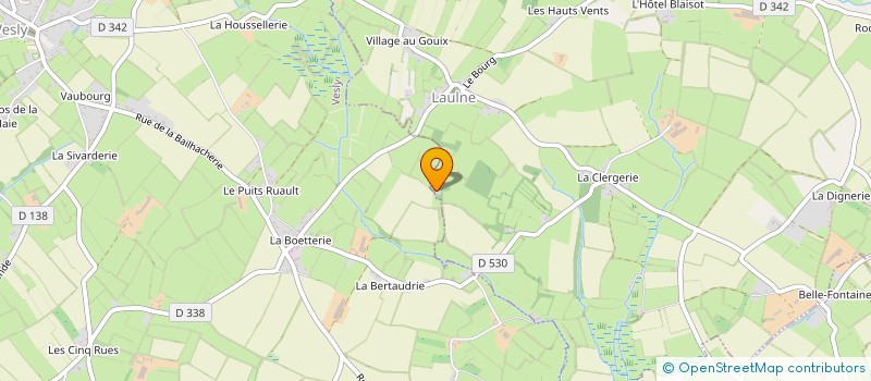 localisation de l'entreprise GAEC LEVAGNIEUR à LAULNE