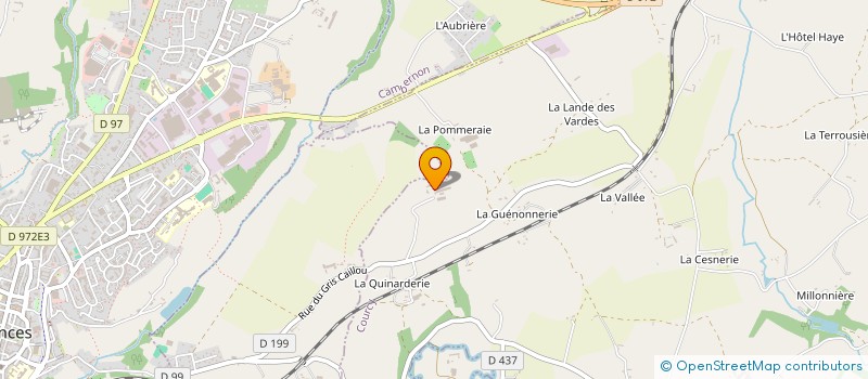 localisation de l'entreprise GAEC LEVILLE à COURCY