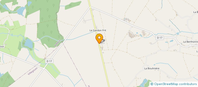 localisation de l'entreprise GAEC LG BONNEAU à HEUGNES