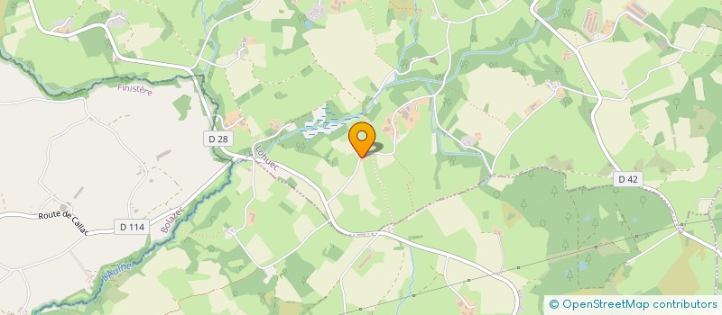 localisation de l'entreprise GAEC LIRZIN à LOHUEC