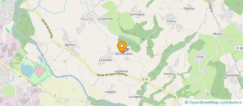 localisation de l'entreprise GAEC LO CROESON à BOUSSY