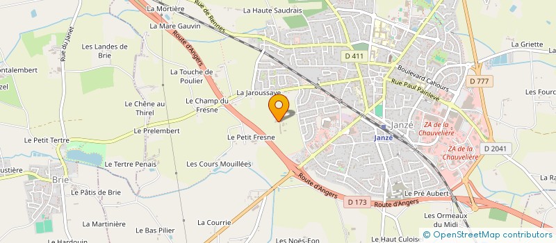 localisation de l'entreprise GAEC LOISEAU DESBOIS à JANZE