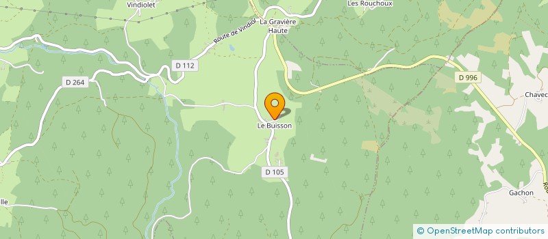 localisation de l'entreprise GAEC LONDICHE à TOURS-SUR-MEYMONT