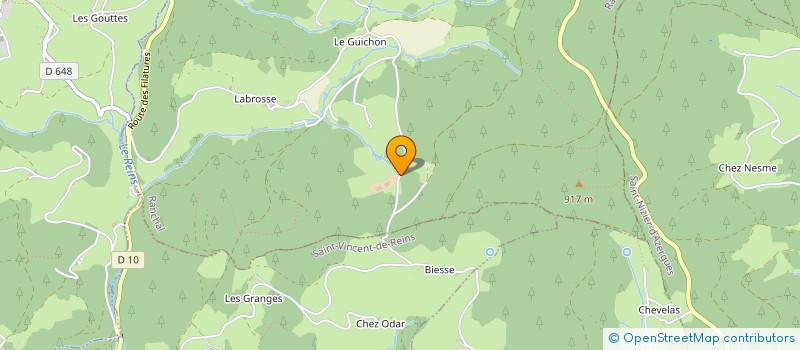 localisation de l'entreprise GAEC LONGIN à RANCHAL