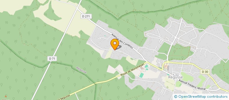 localisation de l'entreprise GAEC LOQUES ET FILS à REGUSSE