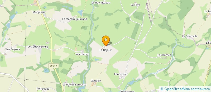 localisation de l'entreprise GAEC LOREVAL à SOUMANS
