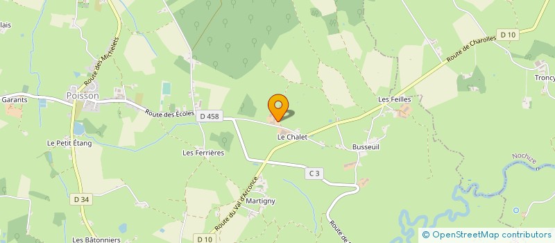 localisation de l'entreprise GAEC LORTON  POISSON