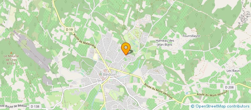 localisation de l'entreprise GAEC LOU ROUGADOU  BEDOIN