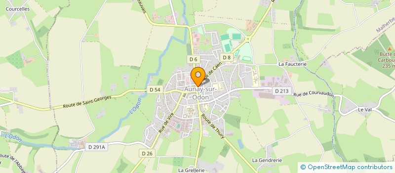 localisation de l'entreprise GAEC LOUVET  SOULEUVRE EN BOCAGE