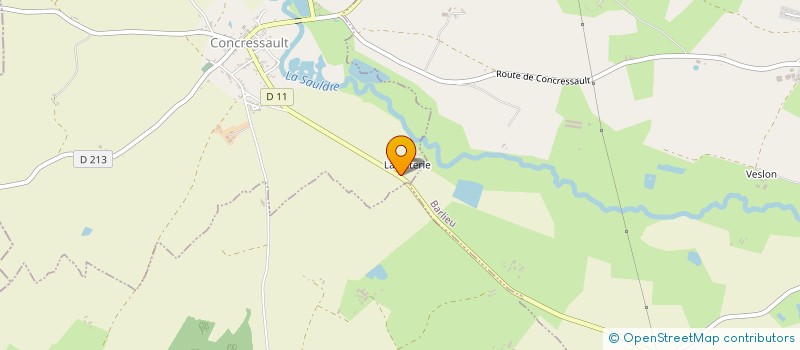 localisation de l'entreprise GAEC LOZINSKI  CONCRESSAULT