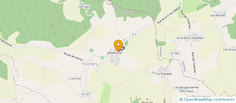 localisation de l'entreprise GAEC LURIER  COLMERY