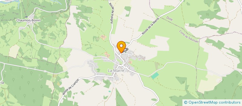 localisation de l'entreprise GAEC LUTHI à LA MARRE
