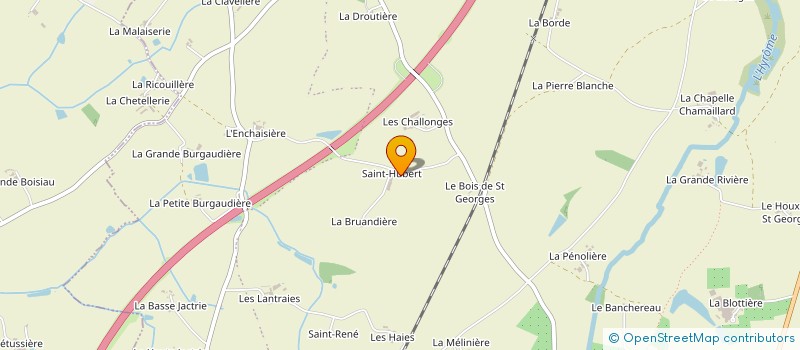 localisation de l'entreprise GAEC M 3 J à CHEMILLE-EN-ANJOU