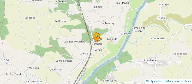 localisation de l'entreprise GAEC MAILLET MASSIOT à LANGON