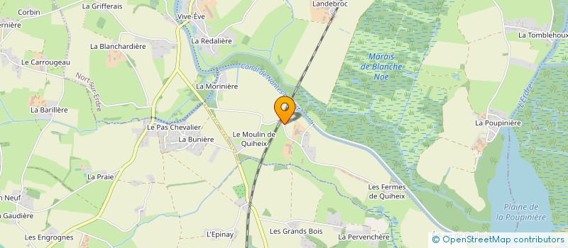 localisation de l'entreprise GAEC MALHERBE à NORT-SUR-ERDRE
