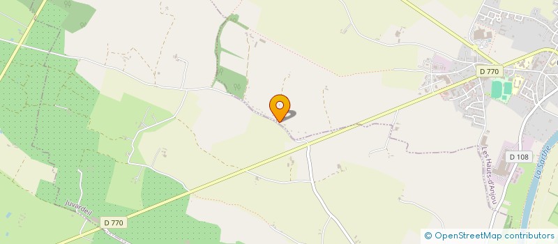 localisation de l'entreprise GAEC MALIBOIS à LES HAUTS-D'ANJOU