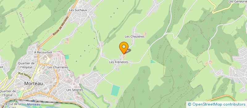 localisation de l'entreprise GAEC MAMET à LES FINS
