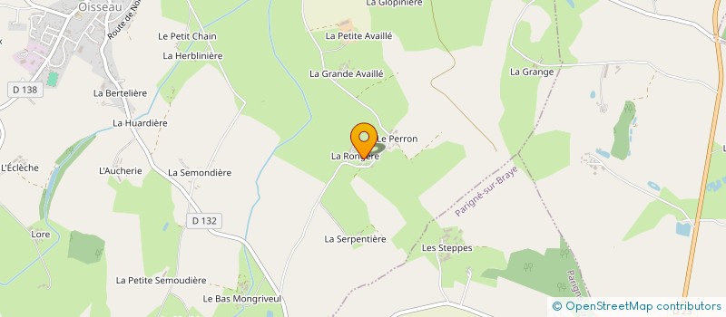 localisation de l'entreprise GAEC MANCEAU à OISSEAU