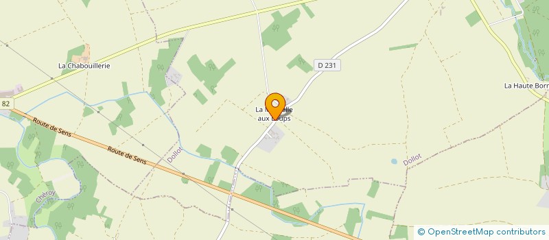 localisation de l'entreprise GAEC MARBOURG  DOLLOT