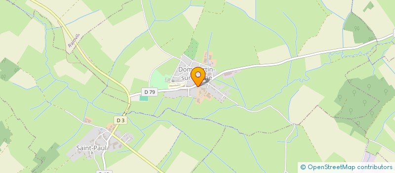 localisation de l'entreprise GAEC MARC à DOMMARTIN-SUR-VRAINE