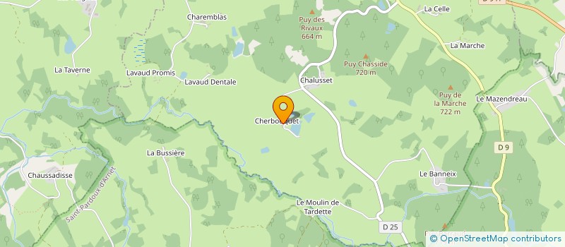 localisation de l'entreprise GAEC MAROT à LA VILLETELLE
