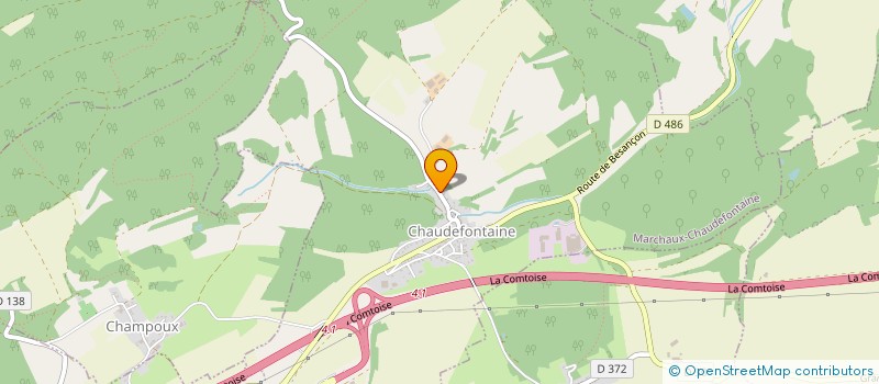 localisation de l'entreprise GAEC MAROTTE à MARCHAUX-CHAUDEFONTAINE