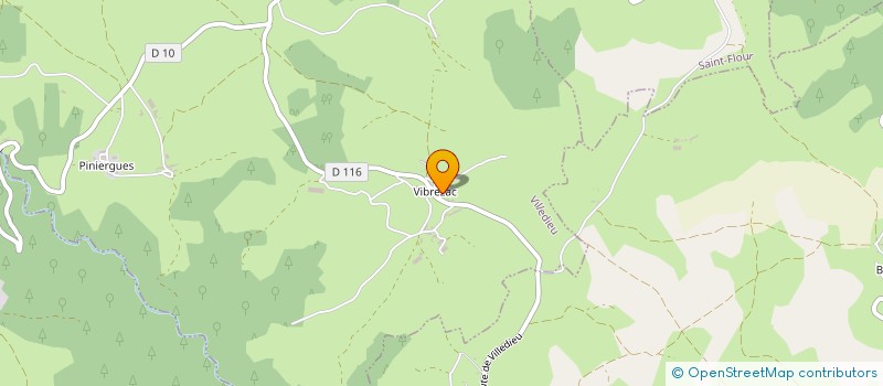 localisation de l'entreprise GAEC MARSAL à VILLEDIEU