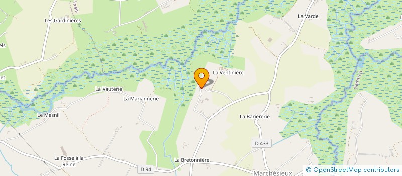 localisation de l'entreprise GAEC MARTIN à MARCHESIEUX